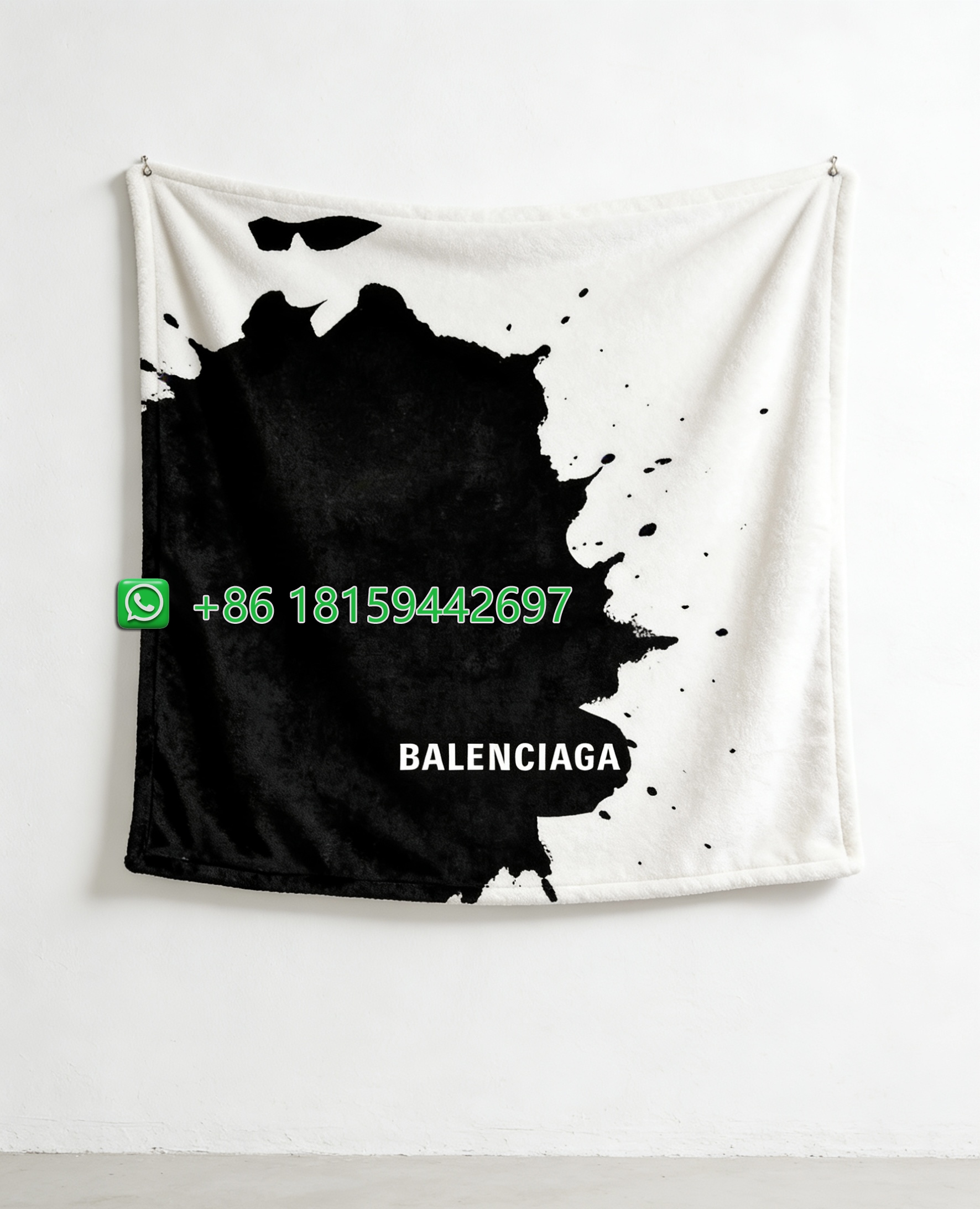 Balenciaga Throw Blankets